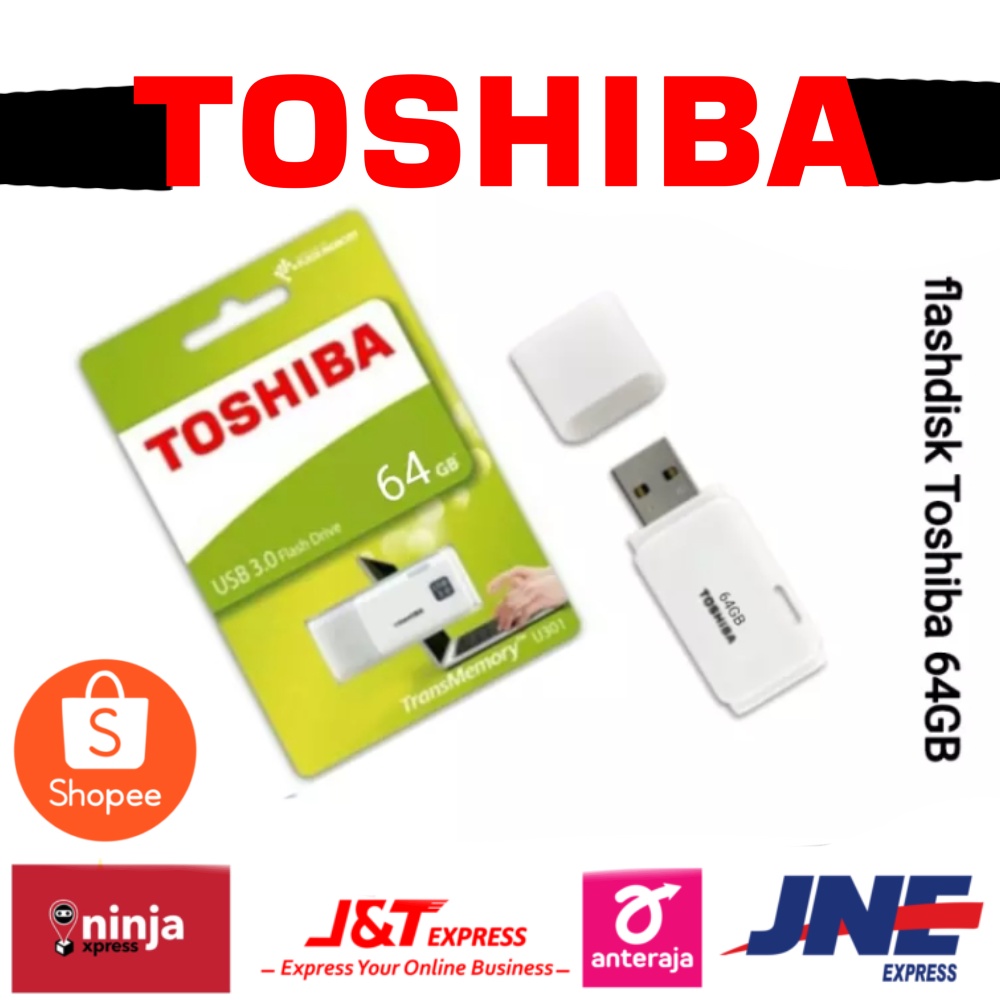 PROMO Flashdisk toshiba 64gb flashdisk / flashdrive bagus harga grosir