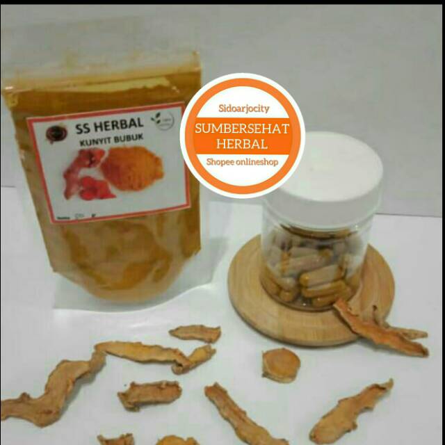 

Kunyit bubuk murni tanpa campuran 100% premium herbal rempah jsr