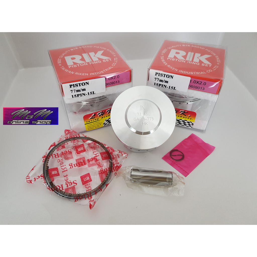Piston LHK Casting Size 77mm Pin 15