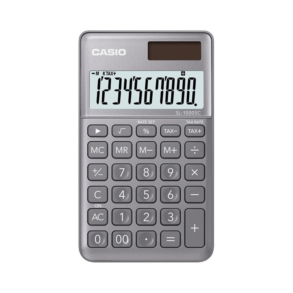 

Casio Colorful Calculator SL 1000SC GY Limited