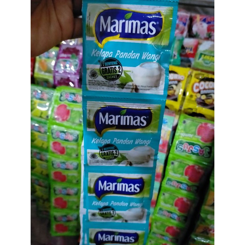 

promo... MARIMAS kelapa pandan wangi extra isi / isi 12