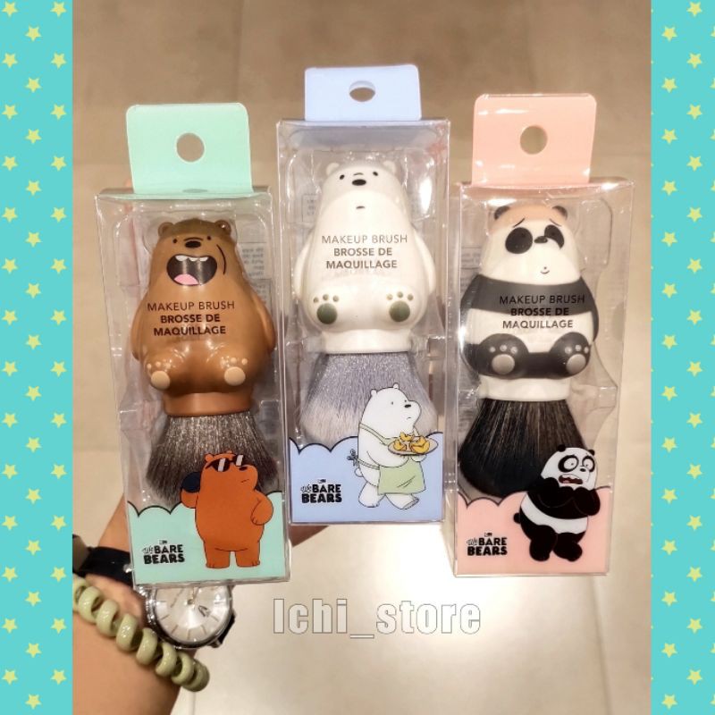 Brush Powder Miniso We Bare Bears Miniso Imut | Brush Powder | Brush Miniso | Brush Powder Imut