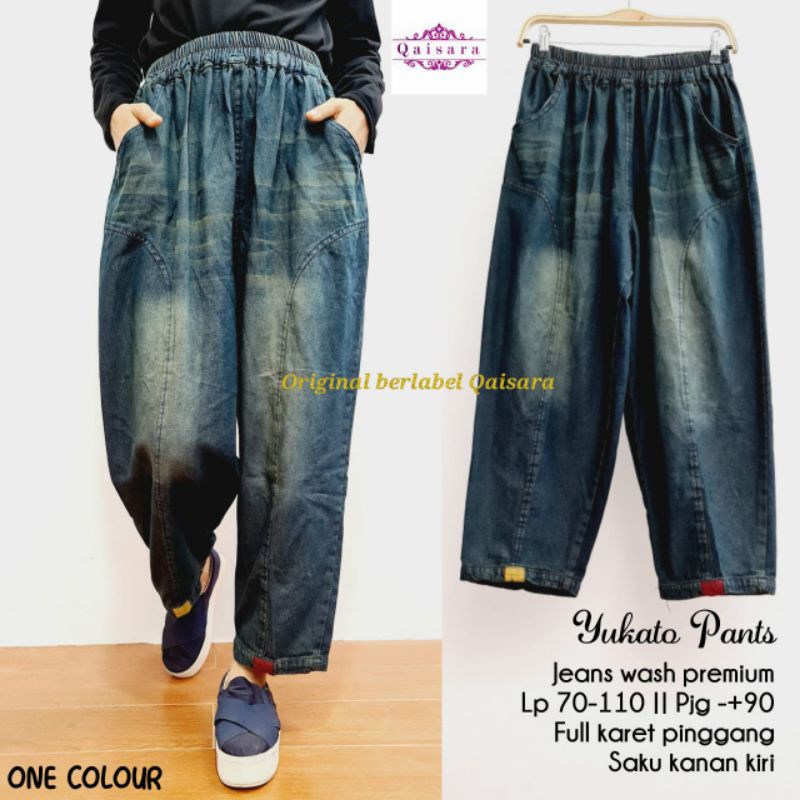 yukato pants celana jeans by Qaisara