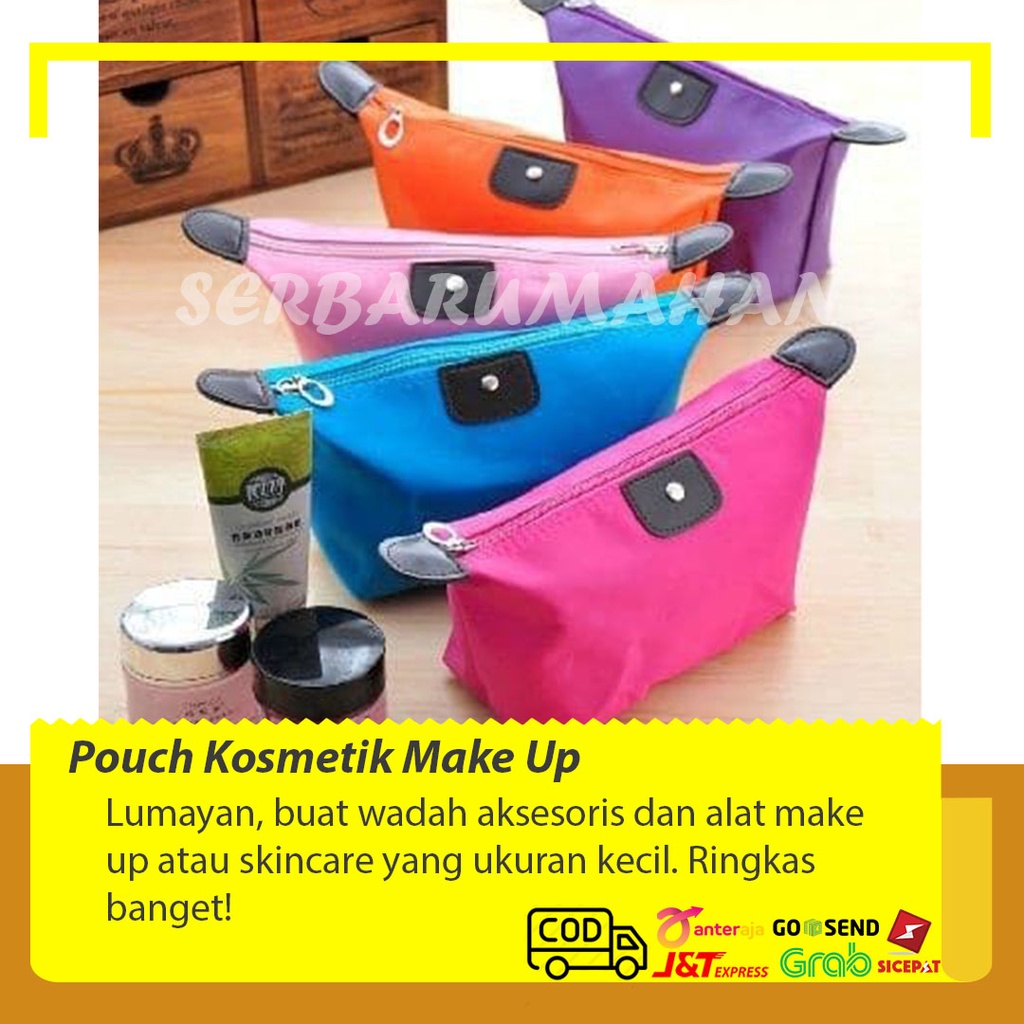 SR306 Tas Kosmetik Pouch Kosmetik Pouch Make Up Tas Kecil Wanita Tas Make Up Kosmetik Tas Wanita
