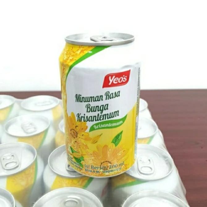 

YEOS CHRYSANTHEMUM KALENG 300ML ISI24/ TEH BUNGA YEO'S / MINUMAN IMLEK