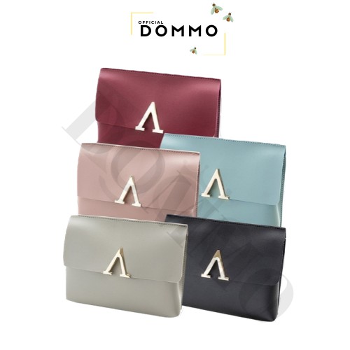 [IMPOR] DOMMO - D1019 TUTUP V GOLD Dari Jakarta BISA COD TAS SELEMPANG MODEL TAS IMPORT