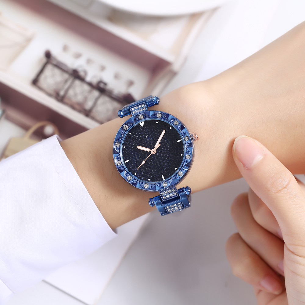 ✅COD Jam Tangan Wanita Analog Quartz Casual Fashion Strap Rantai Stainless Steel Import Couple G12