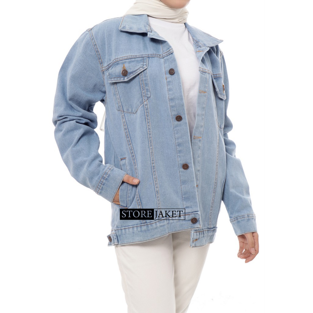 JAKET JEANS OVERSIZE PREMIUM