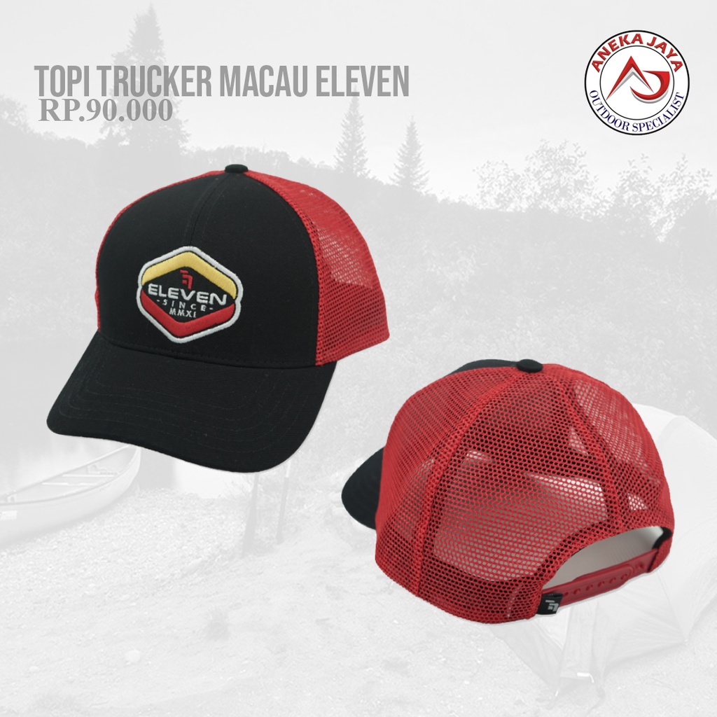 TOPI TRUCKER MACAU ELLEVEN