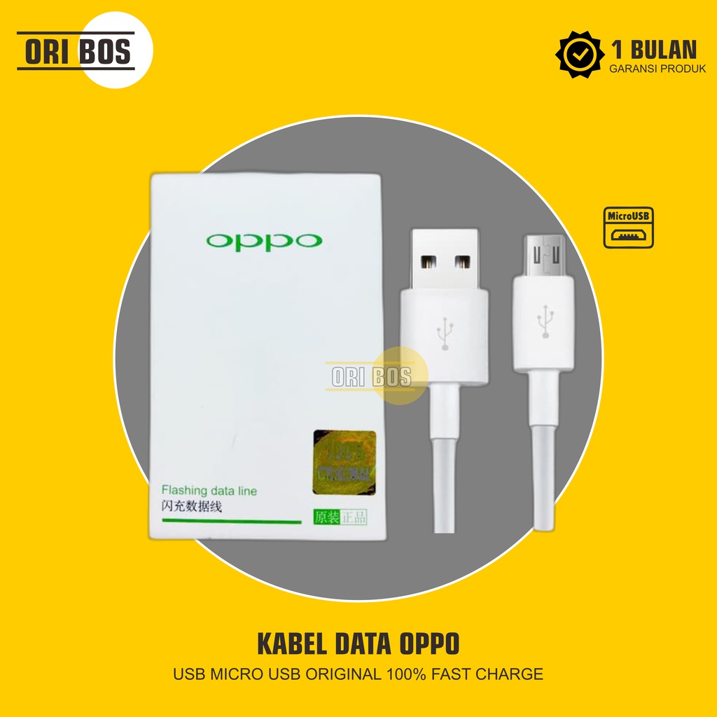 Kabel Data Oppo A37 A57 A39 A71 Neo 7 F3 Mirror 5 ORIGINAL 100,%