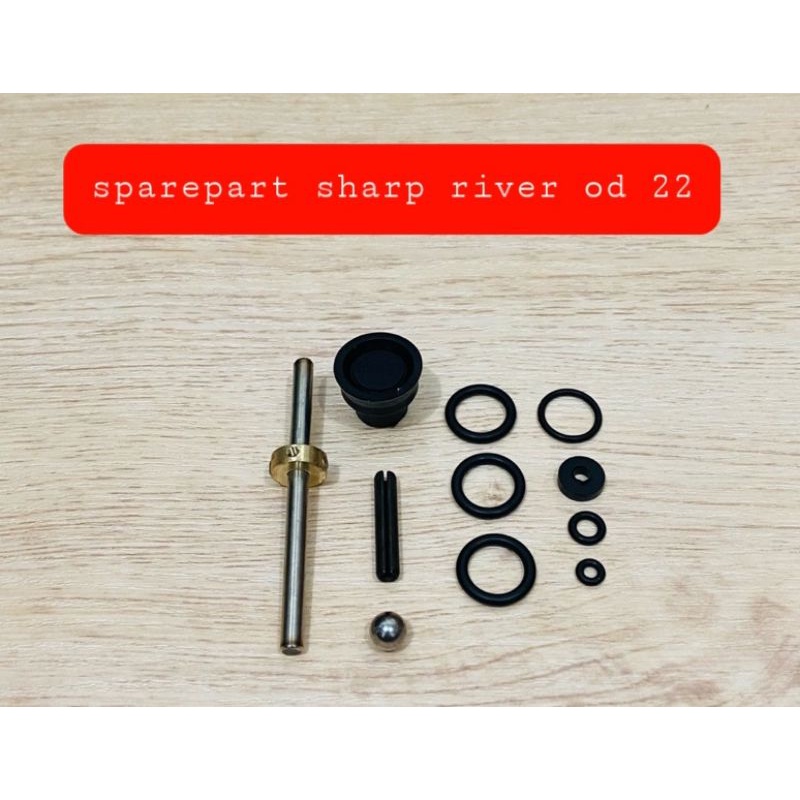 sparepart sharp river od 22