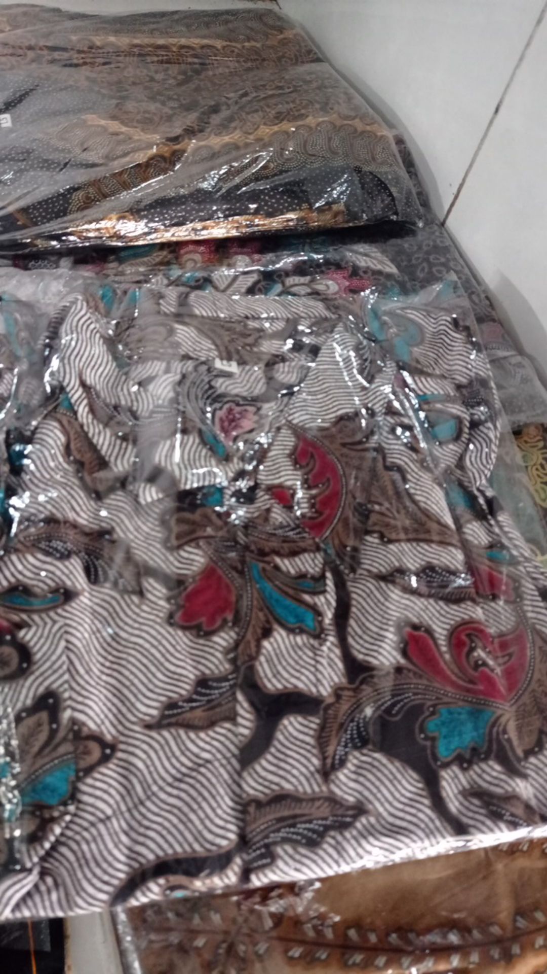 Kemeja Batik Pria Jumbo 4l-5l Lengan Pendek Atasan Baju Hem Pria Big Size Ukuran Besar Rhm-ab