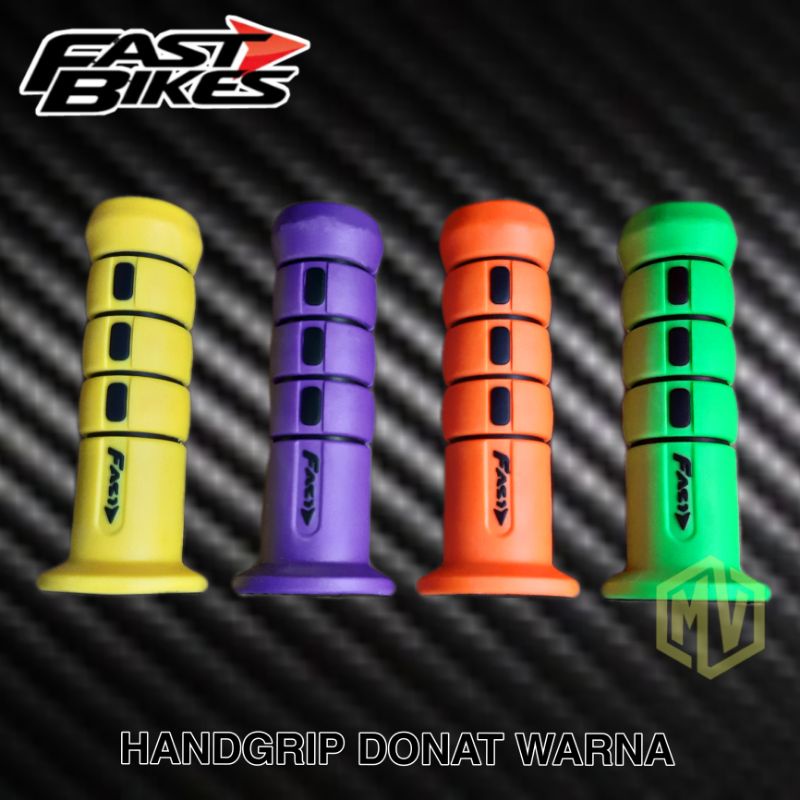 HANDGRIP VARIASI MOTOR HANDFAT SARUNG GAS GRIP MOTOR MOTIF DONAT SUPER SOFT MIO BEAT SCOOPY NMAX PCX AEROX VARIO125 VARIO150 JUPITER DLL