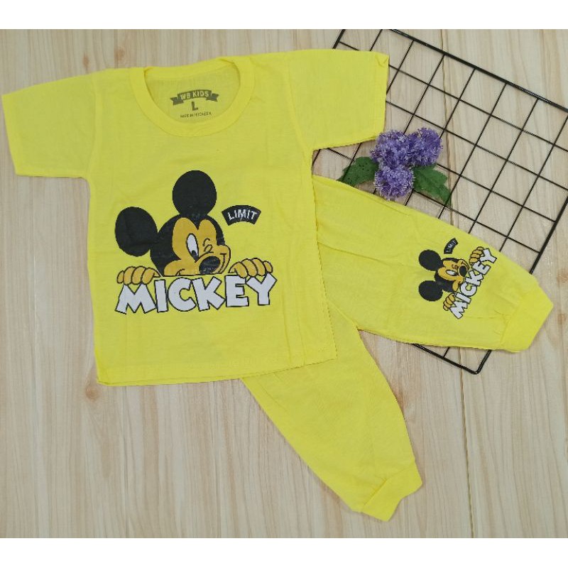 [Ss-1048] Pakaian Anak Unisex 1-3tahun, Playsuit Baju Bermain, Baju Kaos Anak Keren Murah