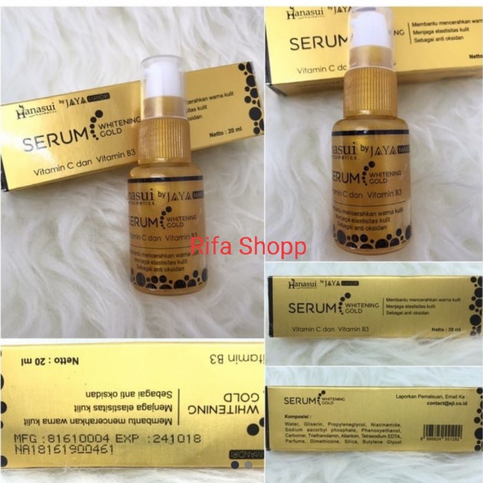 SERUM GOLD HANASUI // SERUM HANASUI GOLD WHITENING