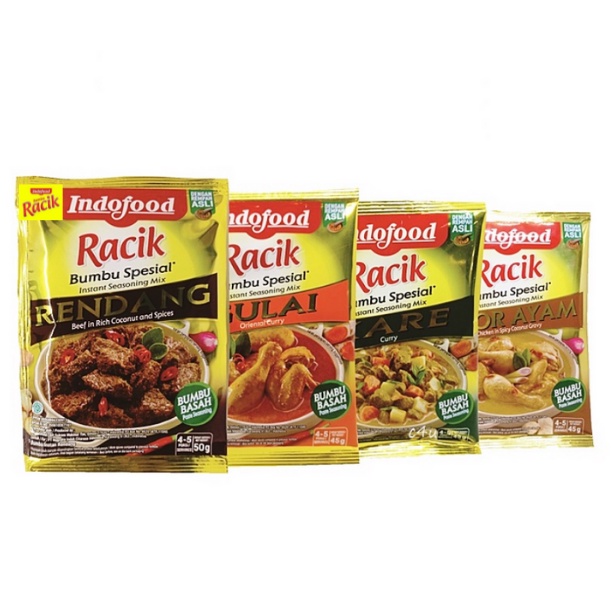 

BUMBU RACIK SPECIAL INSTANT INDOFOOD 45 GRAM RENDANG SOTO AYAM OPOR RAWON KARE GULAI BUMBU MASAK INSTAN KEBUTUHAN MEMASAK KARI GROSIR MURAH SEASONING MIX GULE gr