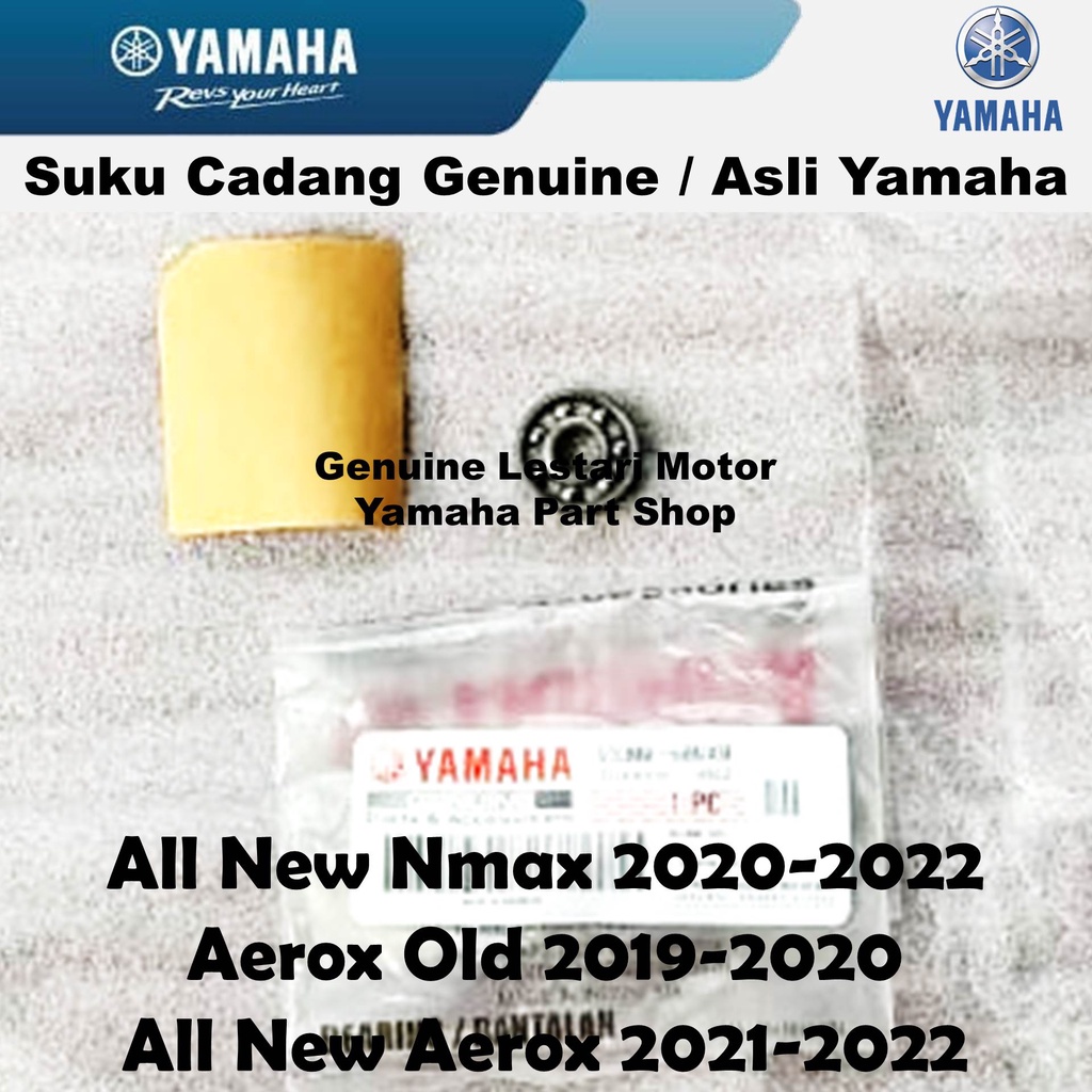 Laher Bearing Bering Pompa Radiator Aerox Old 2019-2020  All New Aerox Nmax N Max 2020-2022 Asli Yamaha Surabaya