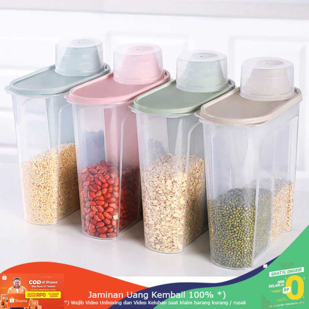 (BISA COD) RVOSTR OTHERHOUSE Toples Wadah Penyimpanan Makanan Food Storage 1PCS - H1211