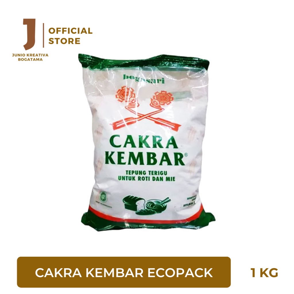 

Tepung Terigu Cakra Kembar Ecopack 1 Kg