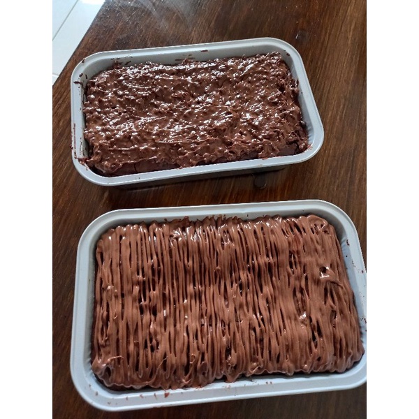 

Fudgy Brownies Ovomaltine/Nutella