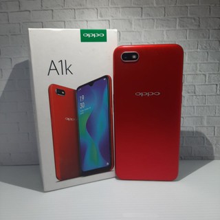 HANDPHONE HP OPPO A1k FULLSET NO HF SECOND SEKEN BEKAS