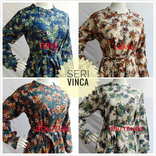 Gamis Katun Jepang VINCA
