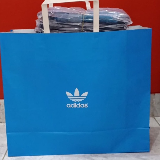 

NEW Paper Bag Adidas Original Paperbag Tas Recycle anti sampah tas belanja