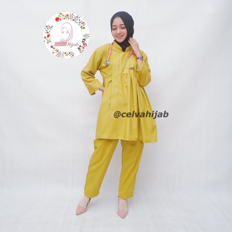 Baju Jaga / Baju Ok / Baju OKA / Baju Dokter / APD / Gown / Baju Jaga Bumil/ Baju Jaga Ibu hamil