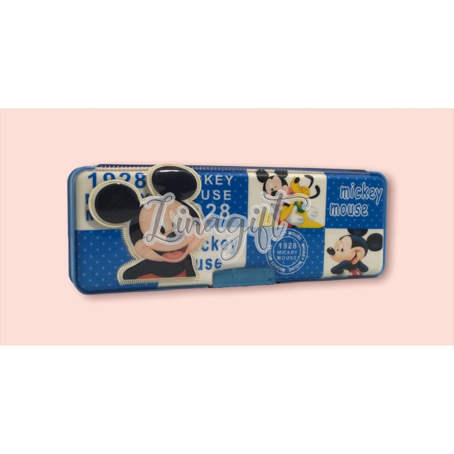 TEMPAT PENSIL KOTAK PENSIL PENCIL CASE MAGNET BTS / FROZEN / UNICORN FREE SERUTAN / BEN 10 / SPIDERMAN MICKEY MOUSE PRINCESS CARS MY PONY WINNIE THE POOH MINNIE MOUSE