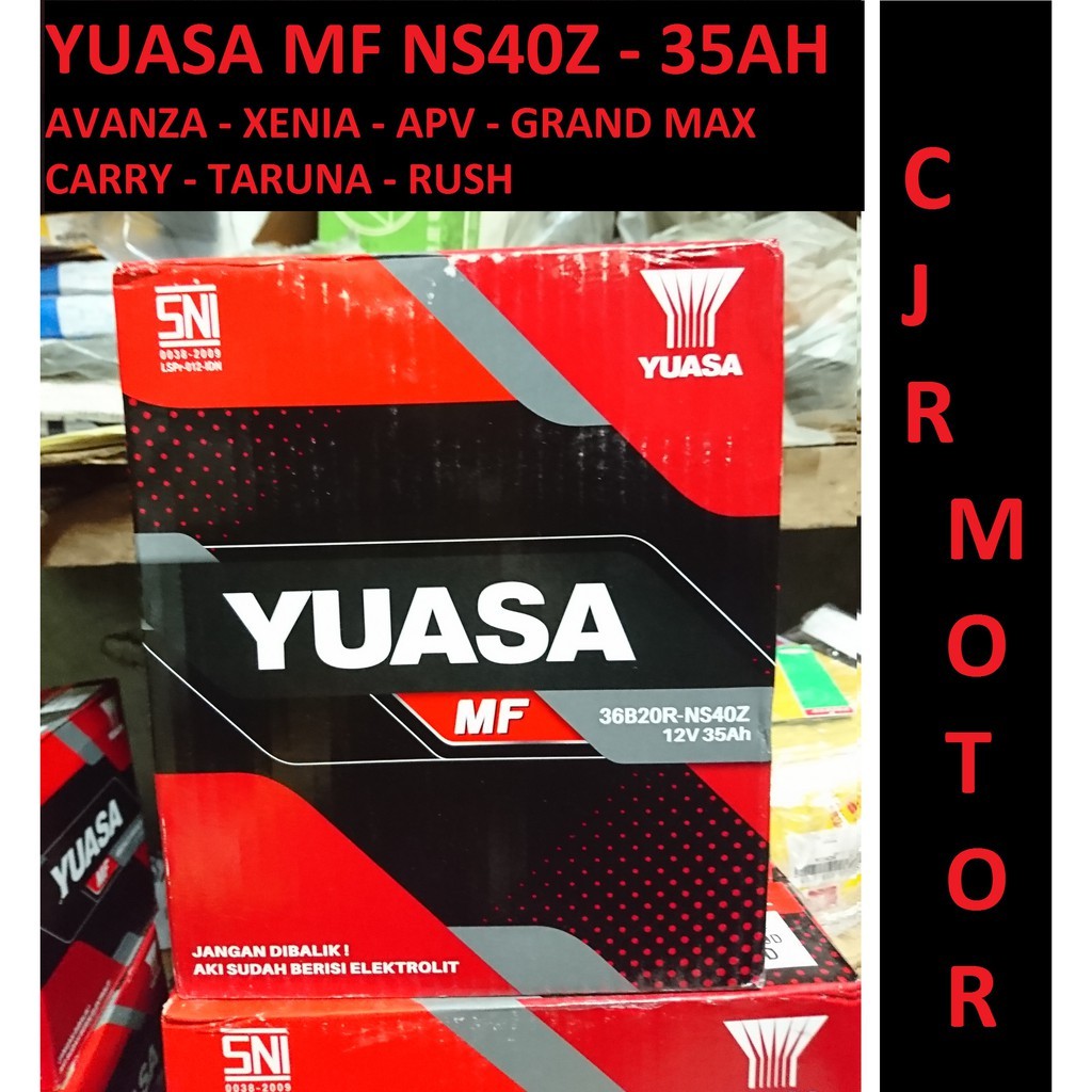 Aki Kering MF YUASA NS40Z aki mobil avanza xenia rush apv grand max