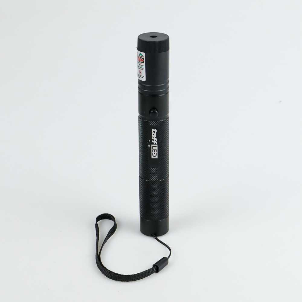 TaffLED Green Beam Laser Pointer 1MW 532NM Baterai+Charger - YL-301