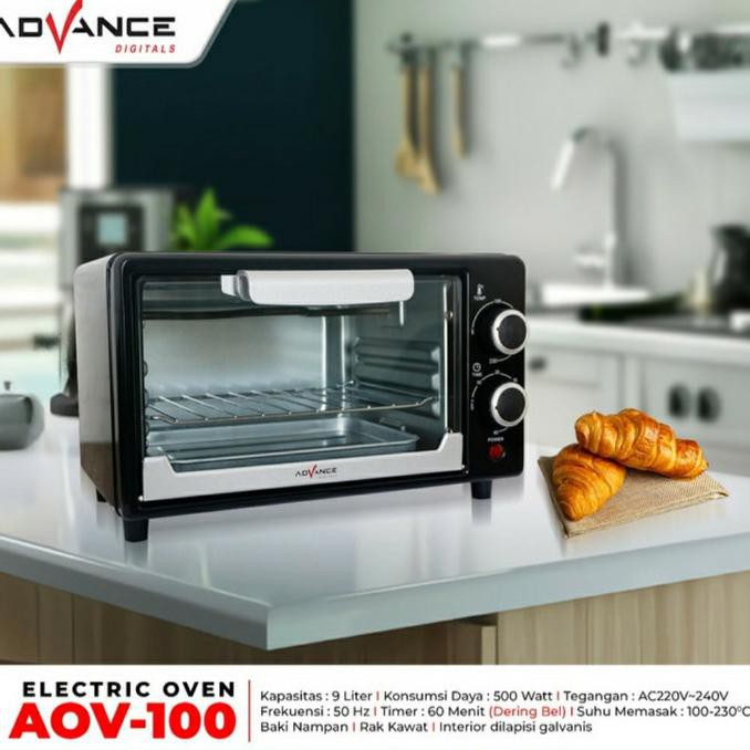 Oven Listrik Advance 9 Liter Aov-100 Great.World