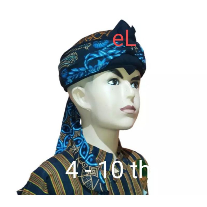 iket kepala blangkon udeng Jawa Sunda size anak