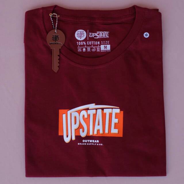 Kaos pria distro original kaos cowo brand upstate