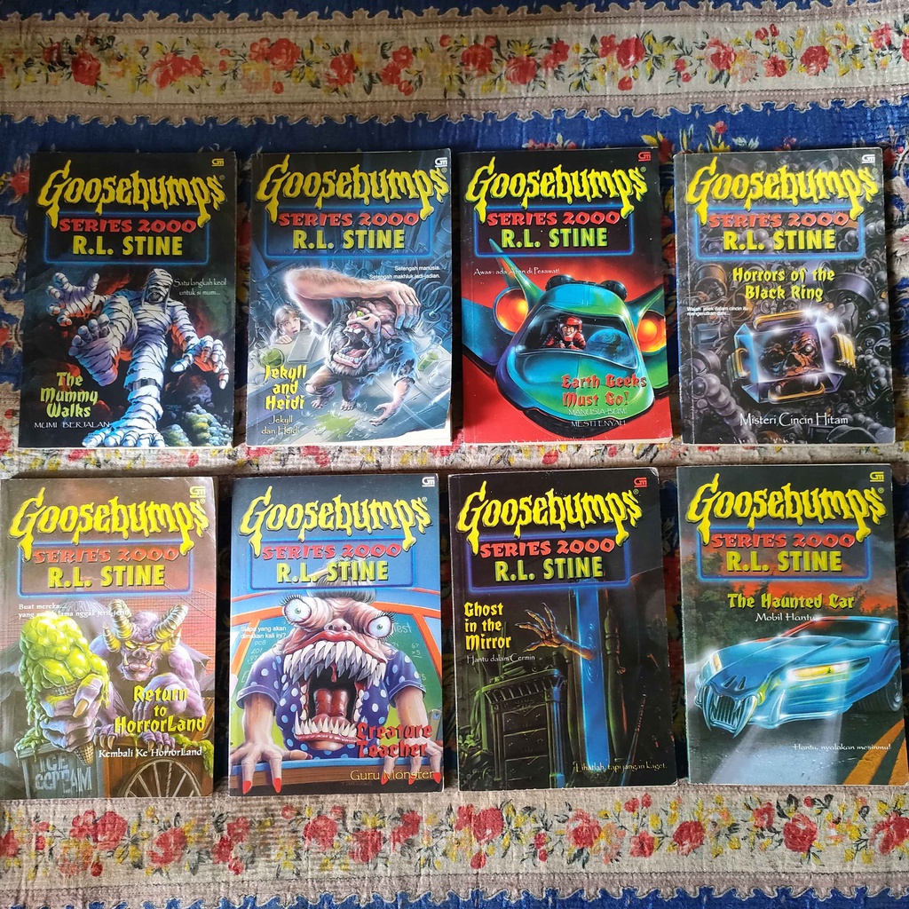 NOVEL HORROR GOOSEBUMPS SERIES 2000 (INDO) - R.L. STINE