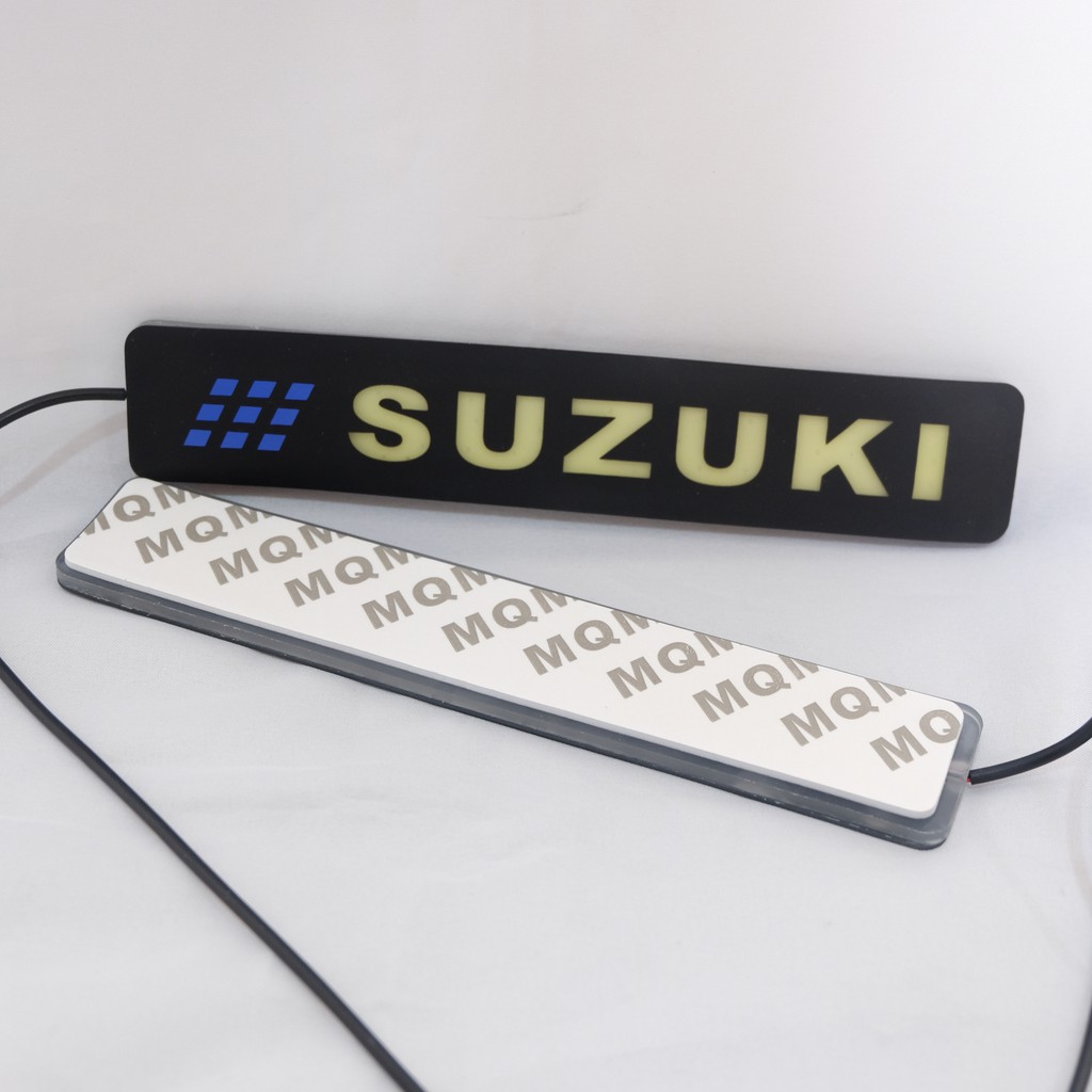 Emblem LED Karet Logo Suzuki No. 8