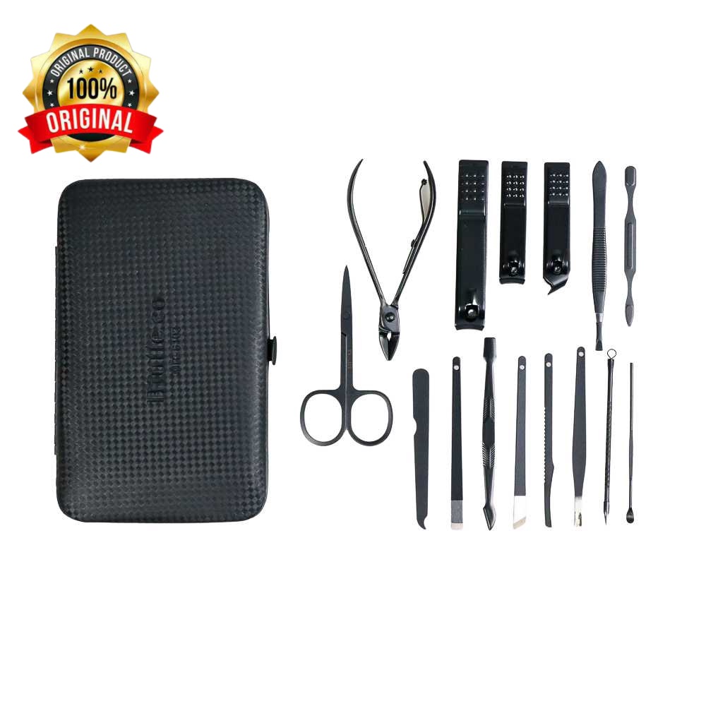 Set Manicure Pedicure Gunting Kuku 15 in 1 Biutte.co Art  - MR-6103