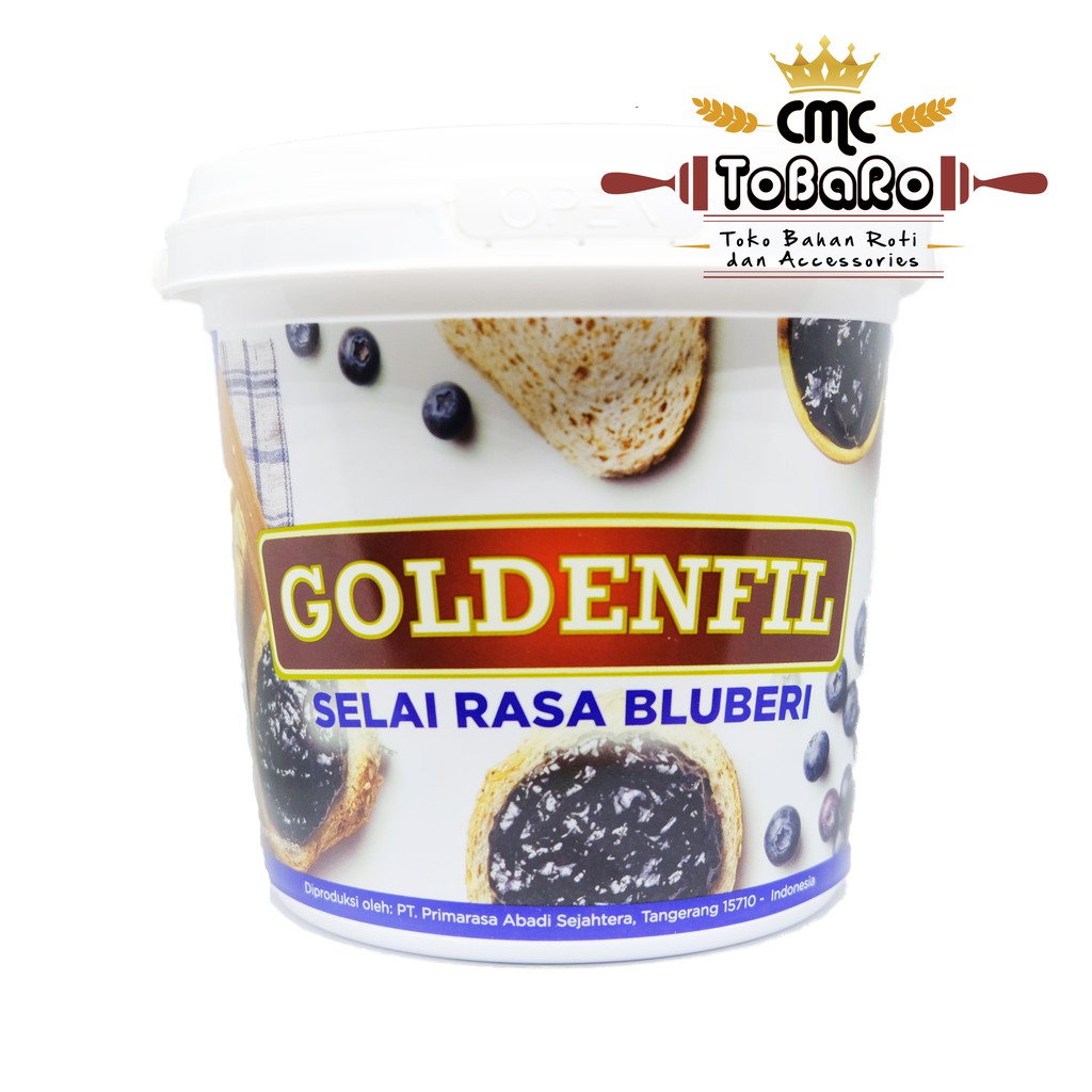 

Selai Blueberry Jam Goldenfil 1 KG