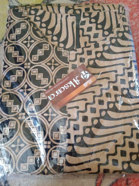 Gamis Batik Modern Murah Katun Halus Kombinasi Truntum, Ori Batik Aksara Pekalongan Big Size Jumbo