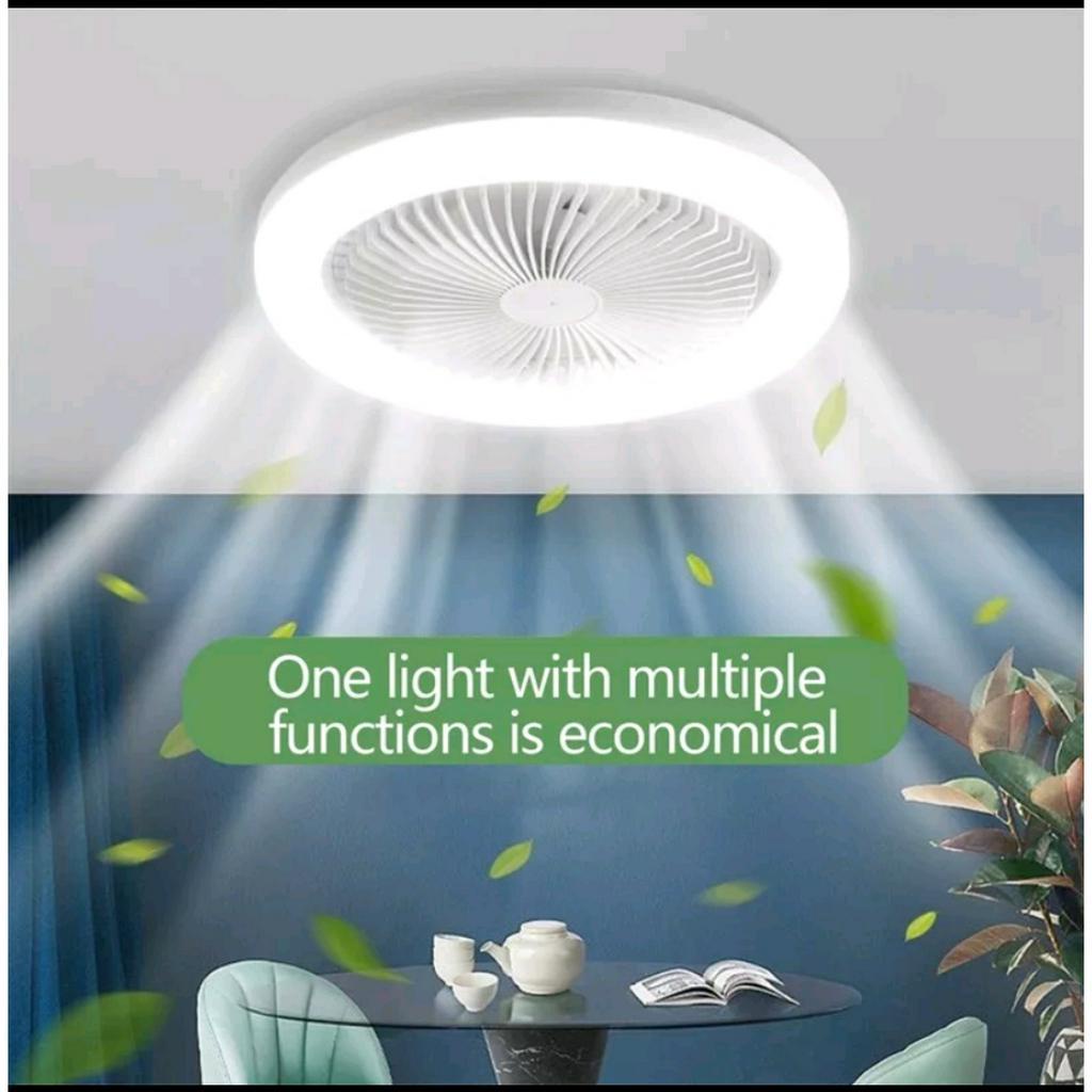 Barangunik2021 -Aromatherapy Fan Lamp Light / Lampu Kipas Aroma Terapi E27 Multifungsi