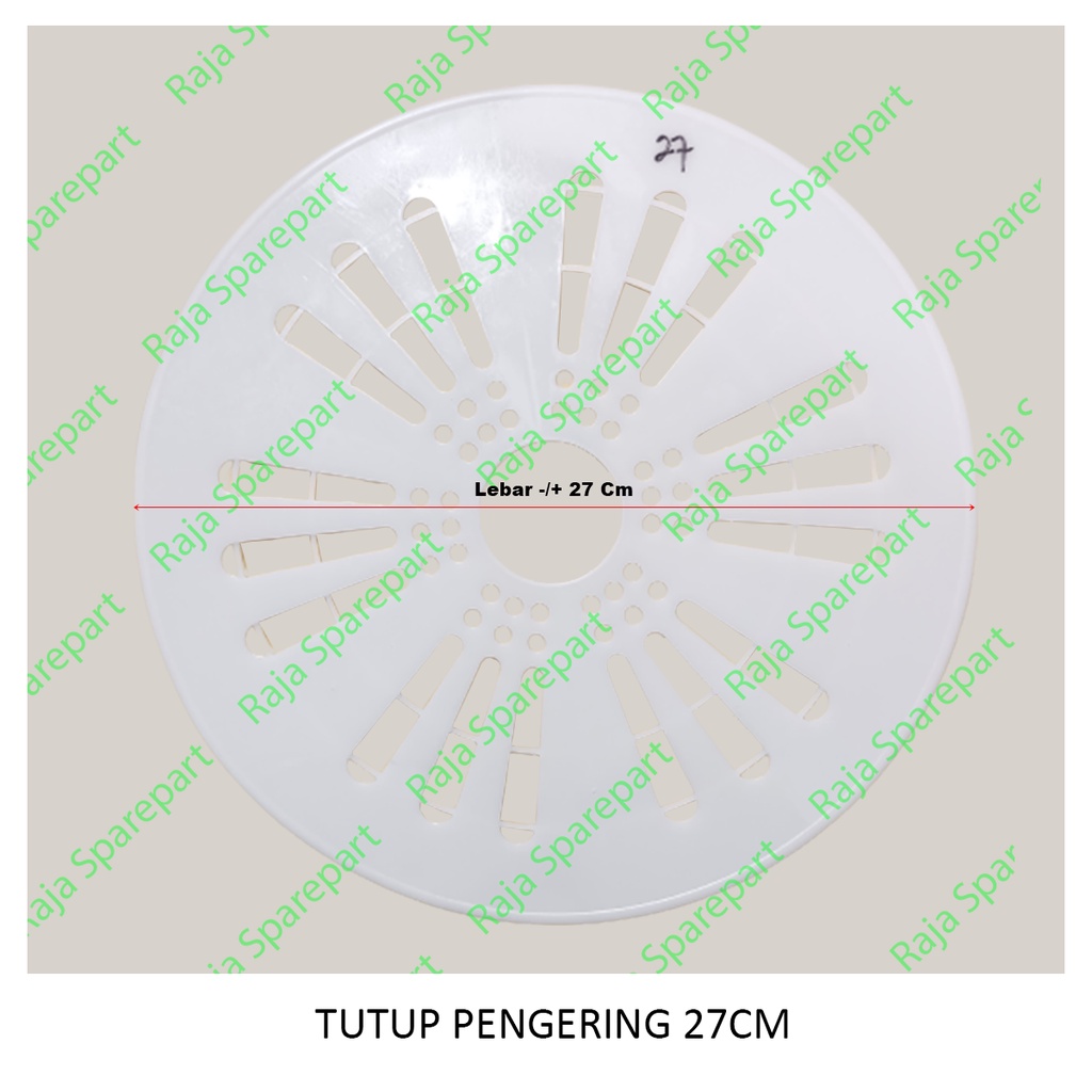 TUTUP PENGERING MESIN CUCI 27CM