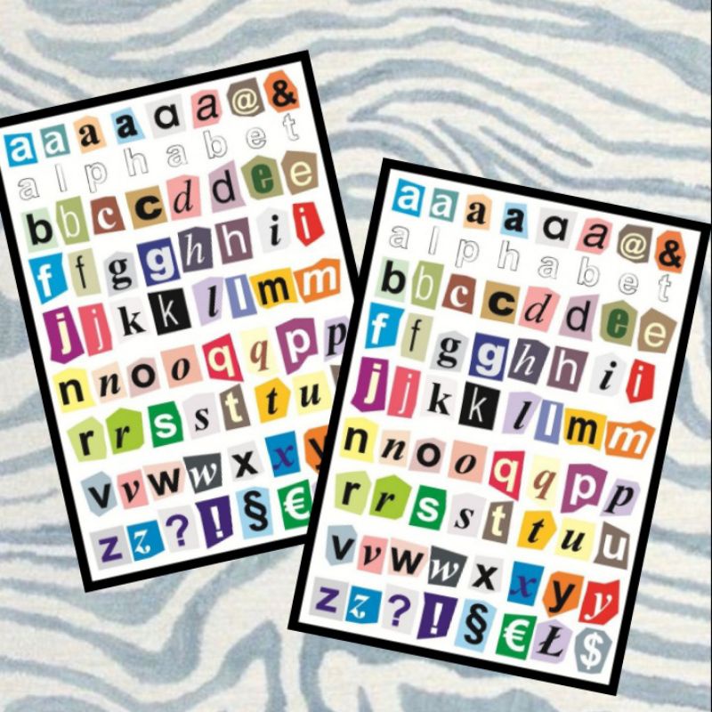 

STIKER ANTI AIR ALPHABET HURUF DECO