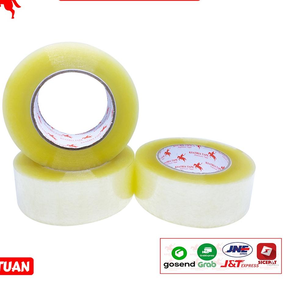 

ARTE9q4P--Lakban OPP Tape / Lakban Bening KSATRIA Tape 200 Yard