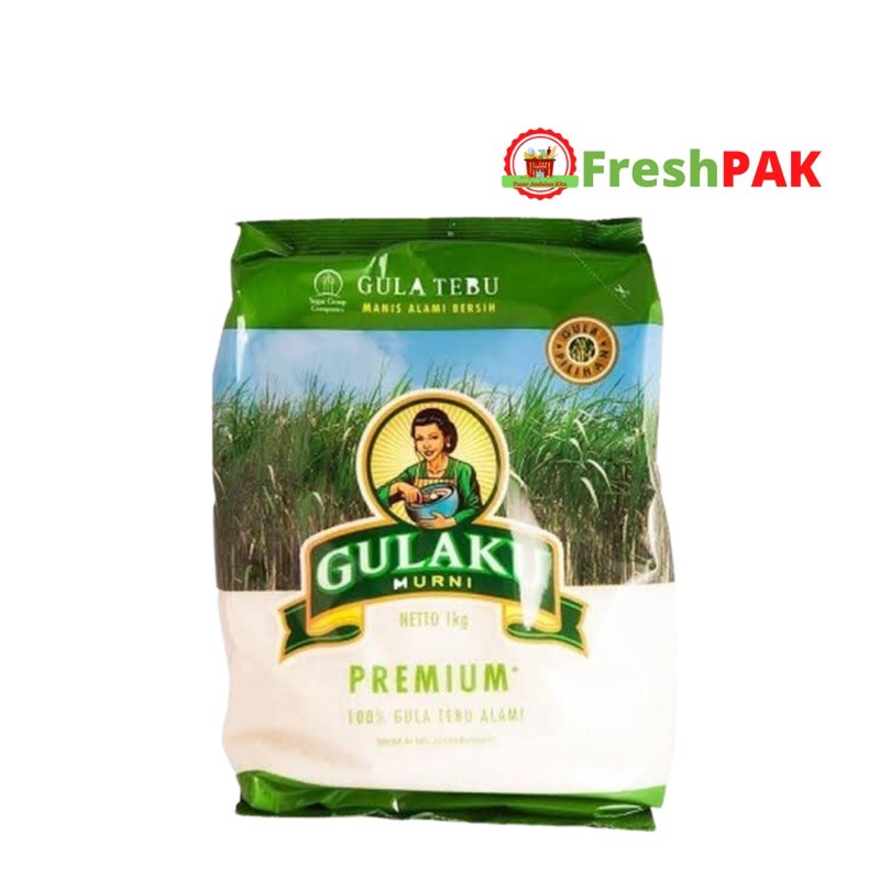 

FreshPAK - Gula Pasir Gulaku Premium 1kg