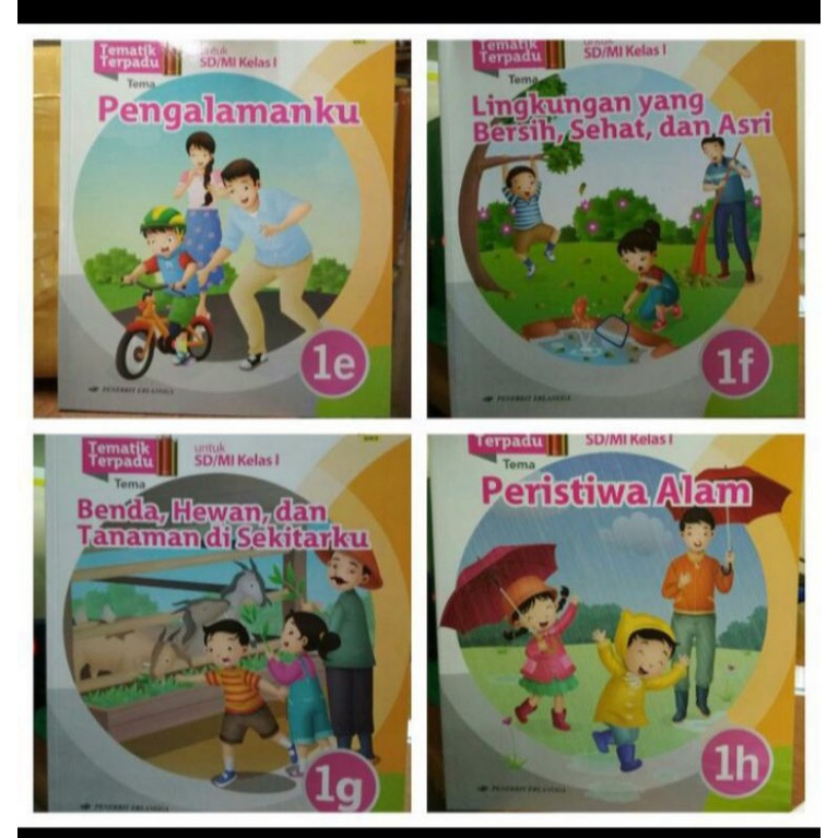 TEMATIK ERLANGGA 1 1E 1F 1G 1H