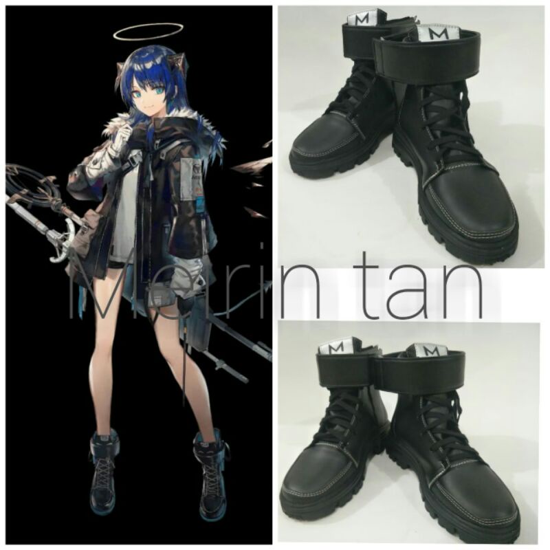 mostima arknight boots cosplay