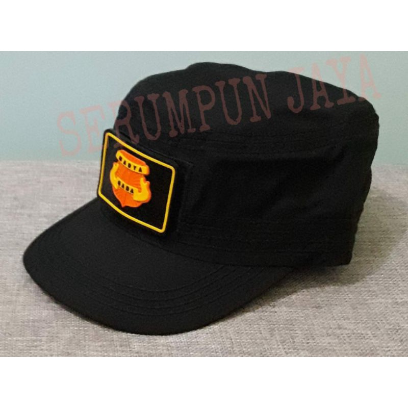 TOPI KOMANDO GADA MADYA - TOPI GADA MADYA - TOPI KOMANDO GADA MADYA VELCRO 2 PATCH