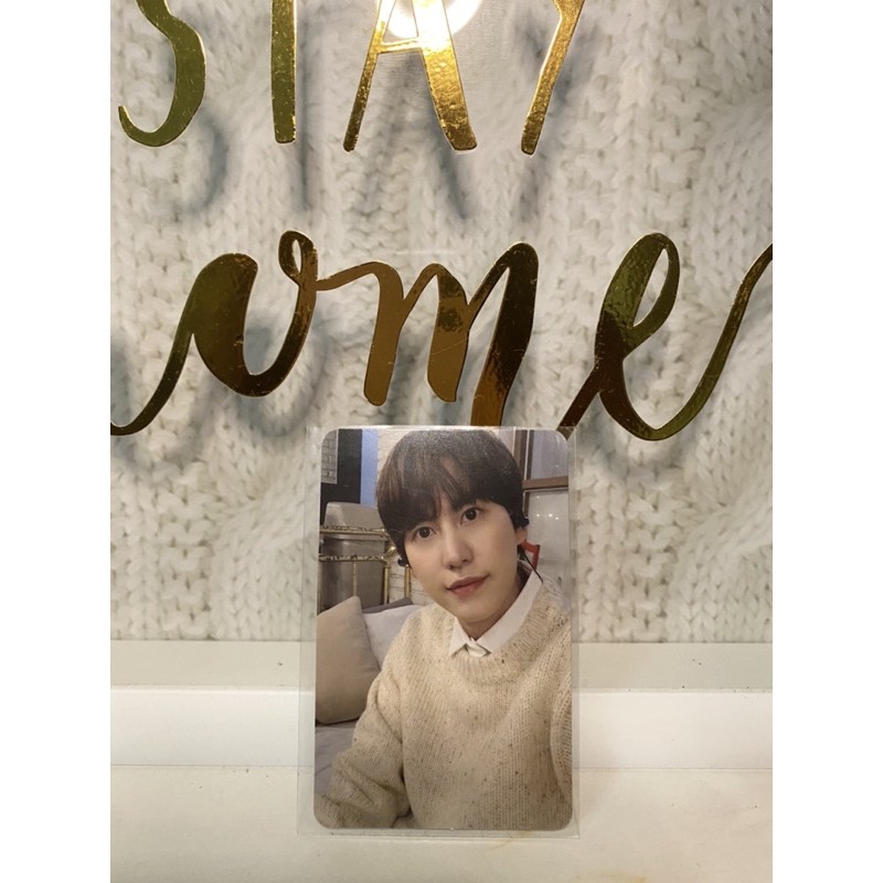 KYUHYUN SUPER JUNIOR PHOTOCARD SQUARE VER