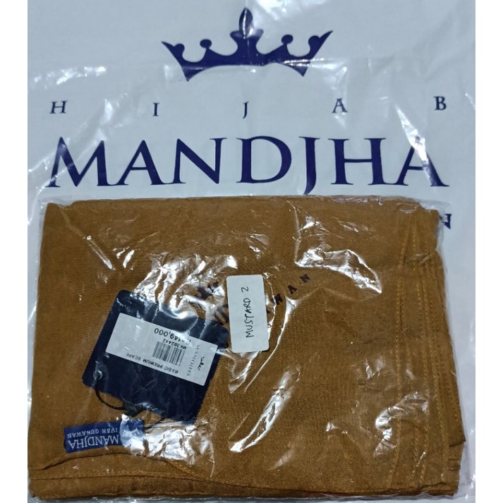 Ivan Gunawan Polos Mandjha Fashion Scarf Polos Mustard Non Parfum