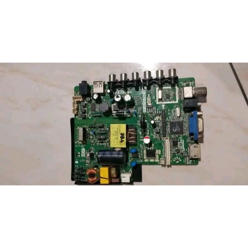 MB MAINBOARD MESIN TV LED AKARI LE-32P58 LE32P58